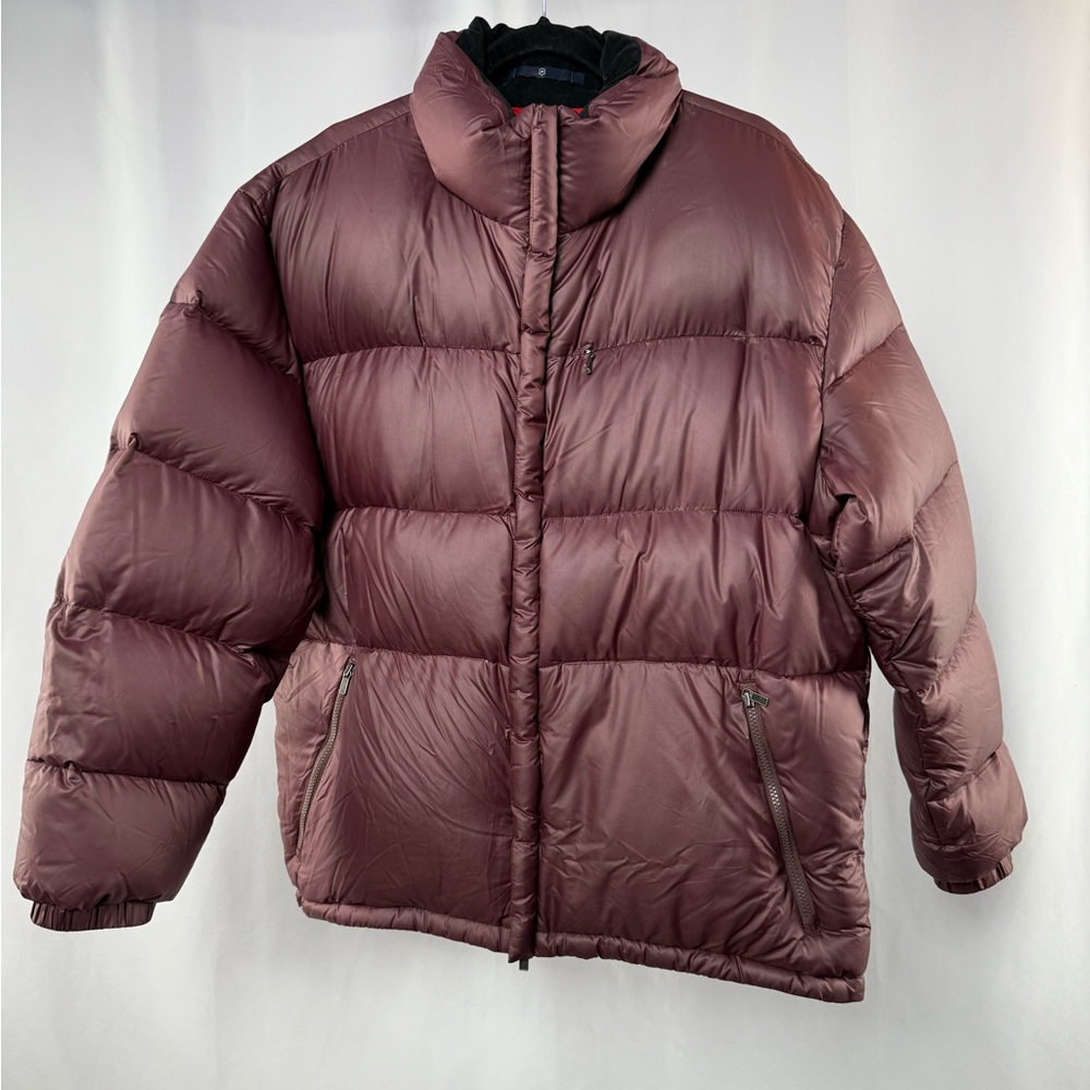 Victorinox Swiss Army Goose Down Puffer‎ Jacket in Purple Size Extra Large